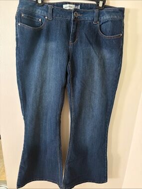 Anchorblue Dark Blue Flare Jeans